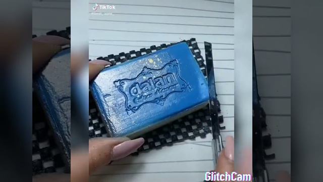 антистресс видео. режут мыло