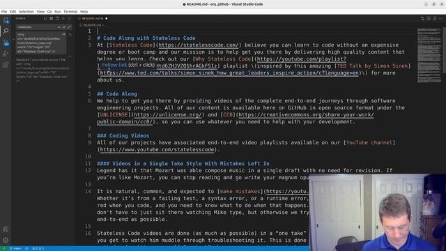 Set up a GitHub Profile README for an Organization смотреть онлайн