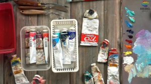 КАК хранить МАСЛЯНЫЕ КРАСКИ? Художник Александра Черная