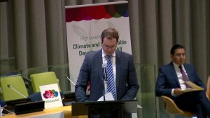 Выступление Д.С.Чумакова в ходе заседания ГА ООН высокого уровня по охране глобального климата