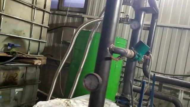 28 ноября 2019 г. Замер температуры на входе и на выходе теплоаккумулятора. смотреть онлайн