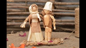 Мастер-класс «Кукла из талаша»