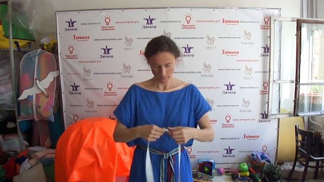 Как можно сделать крепление головы ростовой кукле вариант