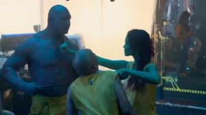 Съемки фильма Стражи галактики