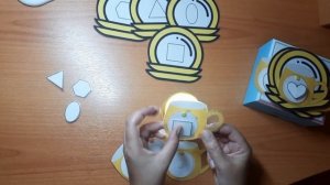 Посуда  Игра с фонариком  Найди пару