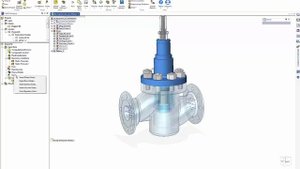 FloEFD™ для Solid Edge®: Расчёт потери давления.