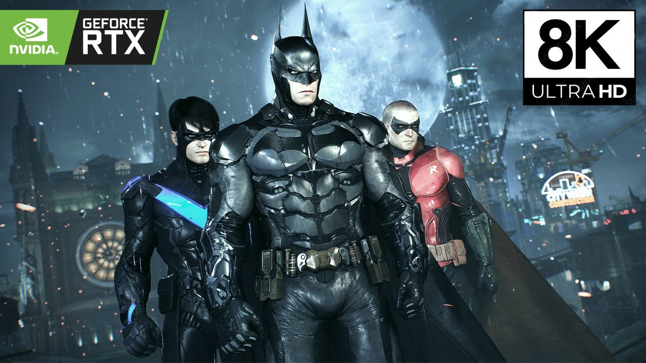 Тест графики в 8K, используя GPUx2 и PhysX | Batman: Arkham Knight ✅ NVIDIA GameWorks (4Kᵁᴴᴰ60ᶠᵖˢ)