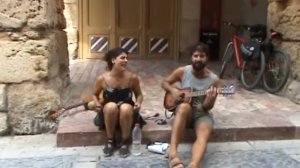 Уличные певцы. Испания 2012г
