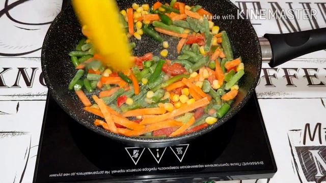 РИС С ОВОЩАМИ – прекрасный гарнир на ужин!