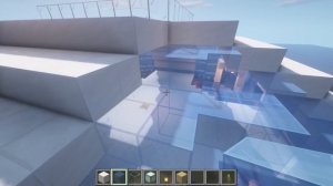 Майнкрафт Современный дом на воде - Как построить дом на воде в Майнкрафт