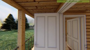 Проект индивидуального жилого дома D013 - 6000х6000 (Project of an individual residential building)