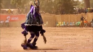 Zaouli Dancer African Rave Style