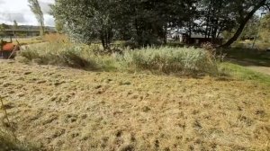 Цеповая косилка Husqvarna для райдера P 525D в действии