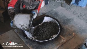 Производство садовых дорожек диаметр 800 мм мытый бетон