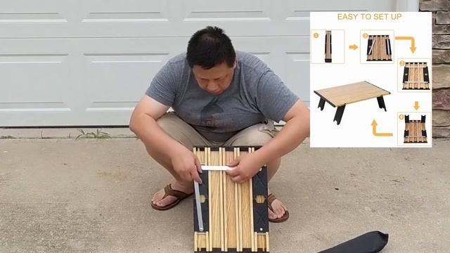 Review for iClimb Ultralight Compact Mini Beach Picnic Folding Table with Carry Bag смотреть онлайн