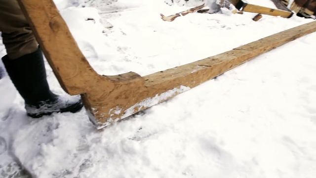 Кокора и закорёнок для карбаса