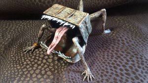 Полимерная глина - Мимик из Dark Souls