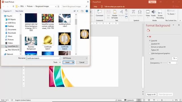 How to make a certificate in PowerPoint/Professional Certificate design/Free PPT смотреть онлайн
