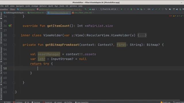 how to make photo editing app in android studio - Solution Code Android\photo editor app Part - 4