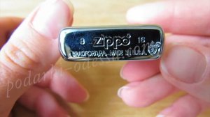 Зажигалка Zippo 162 Armor Brushed Chrome (Видео обзор) podarki-odessa.com