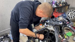 ПОКУПКА И ВОССТАНОВЛЕНИЕ HONDA CBR 600RR