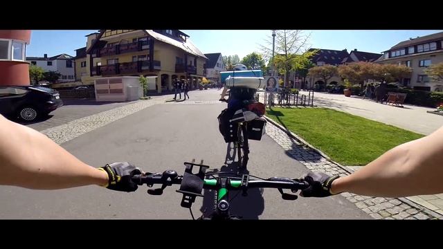 Велотур вокруг Бодензее #1 Германия на велосипеде и каучсерфинг