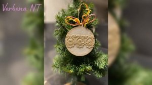 Новогодний декупаж на елку