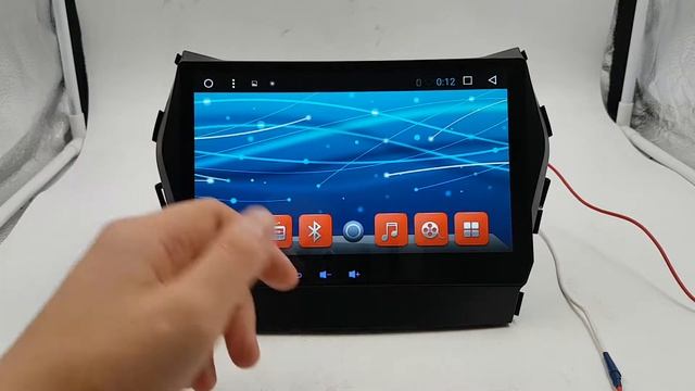 Штатная магнитола Hyundai Santa Fe, ix45 (2012-2019) Android KR-9054 смотреть онлайн