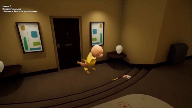 ЗОМБИ В ДОМЕ ? КТО ОН ? ИГРА The Baby In Yellow смотреть онлайн