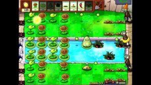 Растения против Зомби (PLANTS VS ZOMBIES) игра. Прохождение приключения уровень 3-9