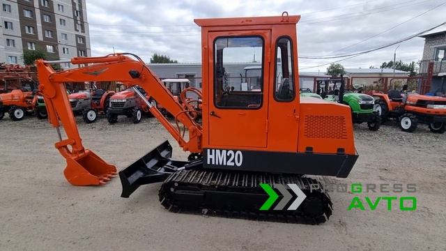 Японский мини экскаватор б/у Air Man HM-20 в PROGRESS-AVTO Мухина 145/1 8-914-550-88-80 смотреть онлайн