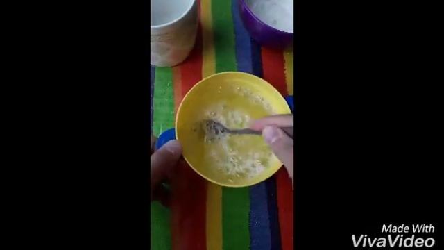 Мыльные пузыри без глицерина.