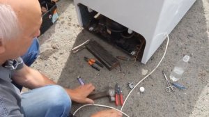 Промывка капиллярной трубки