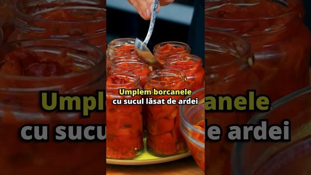 ? Ardei Copți la Borcan în Suc Propriu #șefpaulconstantin #retete #reteteculinare #deliciu #conserv