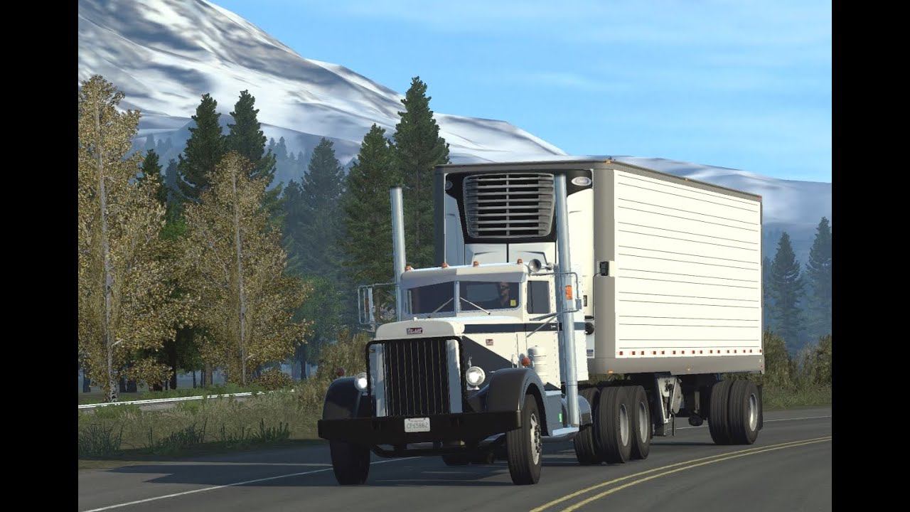[ATS] Peterbilt 360_Alaska Map Cargo Delivery смотреть онлайн