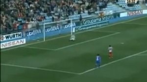 Granero Esteban goal. Getafe - Sporting Gijon