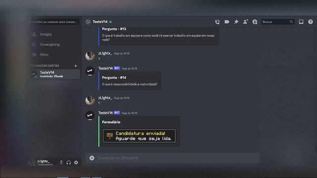 Sistema de formulário/whitelist (Discord.js v14 - Slash) - #3