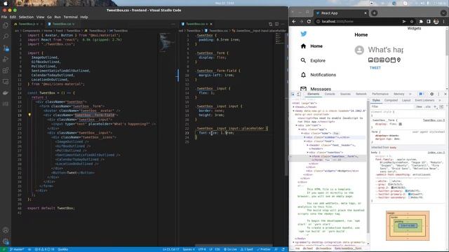 (Part-4) Create twitter clone using MERN Stack | React.js Node.js Project