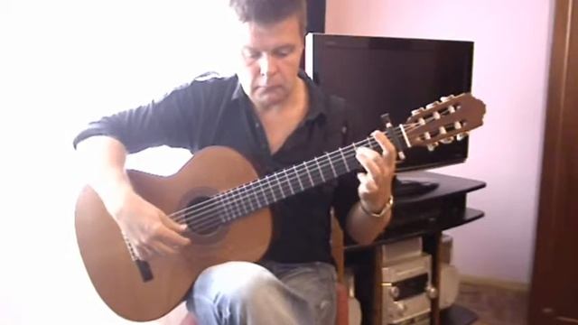 N4/12. Peteneras / Петенерас. Flamenco guitar V.Sharii. смотреть онлайн
