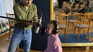 Загребина Аделия (7 лет). Запись на студии. Отпусти и забудь.