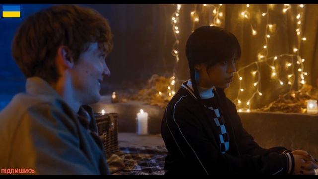 Венздей - Тайлер і Венздей на побаченні | Уривок українською ?? смотреть онлайн