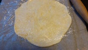 Творожная галета с черникой