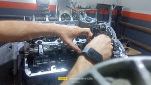Установка пружин valvetronic на двигателе BMW 4.4 N63TU#BMW#F15#4.4#