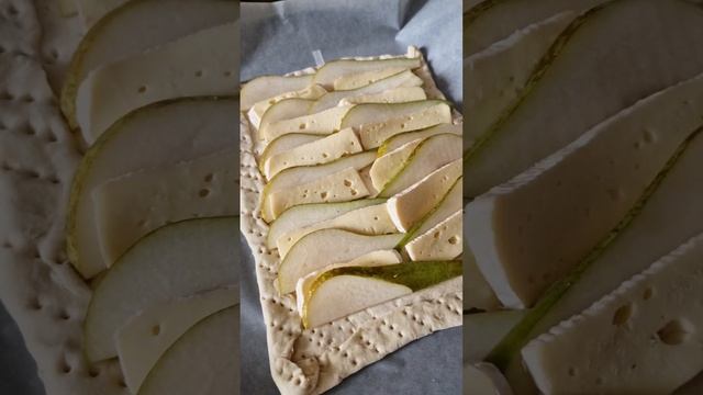 Тарт с грушей и сыром бри. Простая и вкусная закуска/Simple and tasty snack ? #shorts #рецепты смотреть онлайн