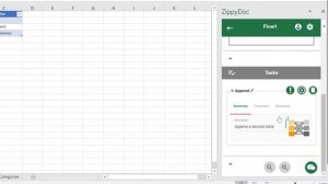 Explanatory video for ZIPPYDOC Task "Append"
