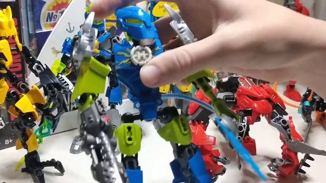 Показ всех восстановленных фигур из россыпи lego hero factory с Авито! смотреть онлайн