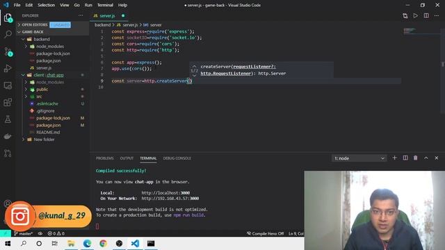 Part-2 | Socket.IO Zero To Hero | A Real-Time Chat Application | HINDI смотреть онлайн