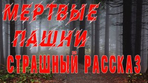 МЕРТВЫЕ ПАШНИ (полный рассказ) - Зомби - Мистика - Страшные истории на ночь