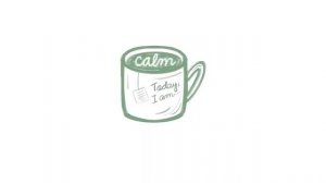 Today, I am Calm | Time-lapse Illustration GIF