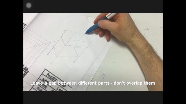 LEGO - Orthographic, Step-Section, Detail, Exploded Isometric & Breakout View - Freehand Sketch смотреть онлайн